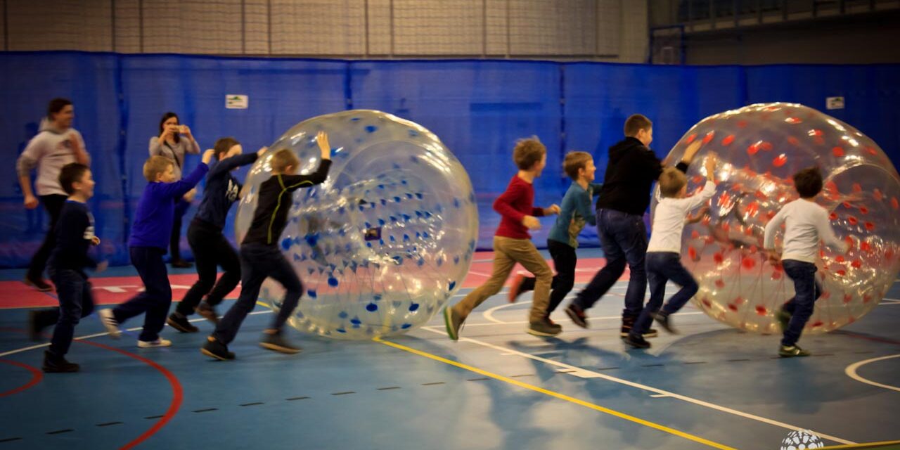 Bumper Ball Kraków Arena z dzieciakami