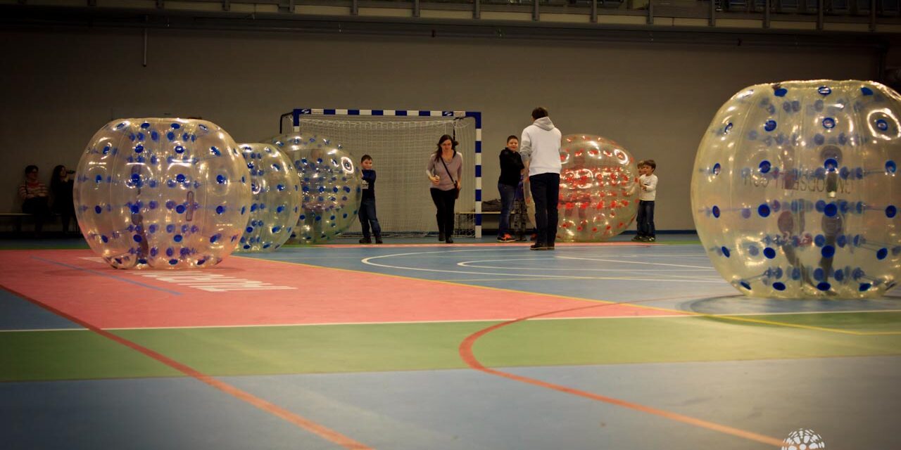 Bumper Ball Kraków Arena z dzieciakami