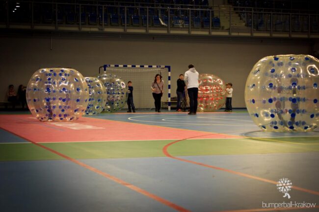 Bumper Ball Kraków Arena z dzieciakami