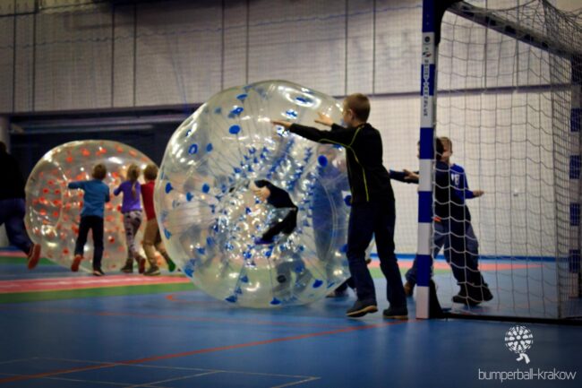 Bumper Ball Kraków Arena z dzieciakami