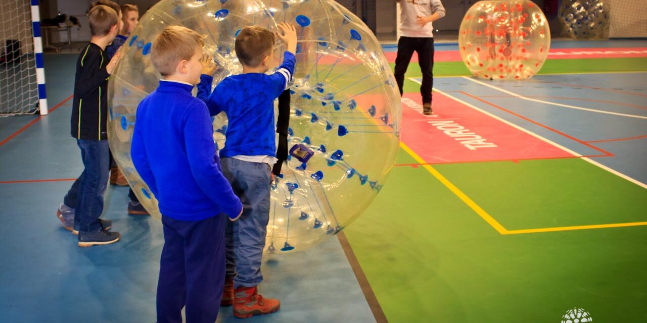 Bumper Ball Kraków Arena z dzieciakami
