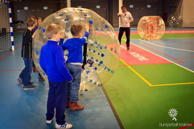 Bumper Ball Kraków Arena z dzieciakami