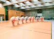 Gra w kule Bumper Ball na hali sportowej w Krakowie