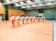 Gra w kule Bumper Ball na hali sportowej w Krakowie