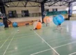 Gra w kule Bumper Ball na hali sportowej w Krakowie